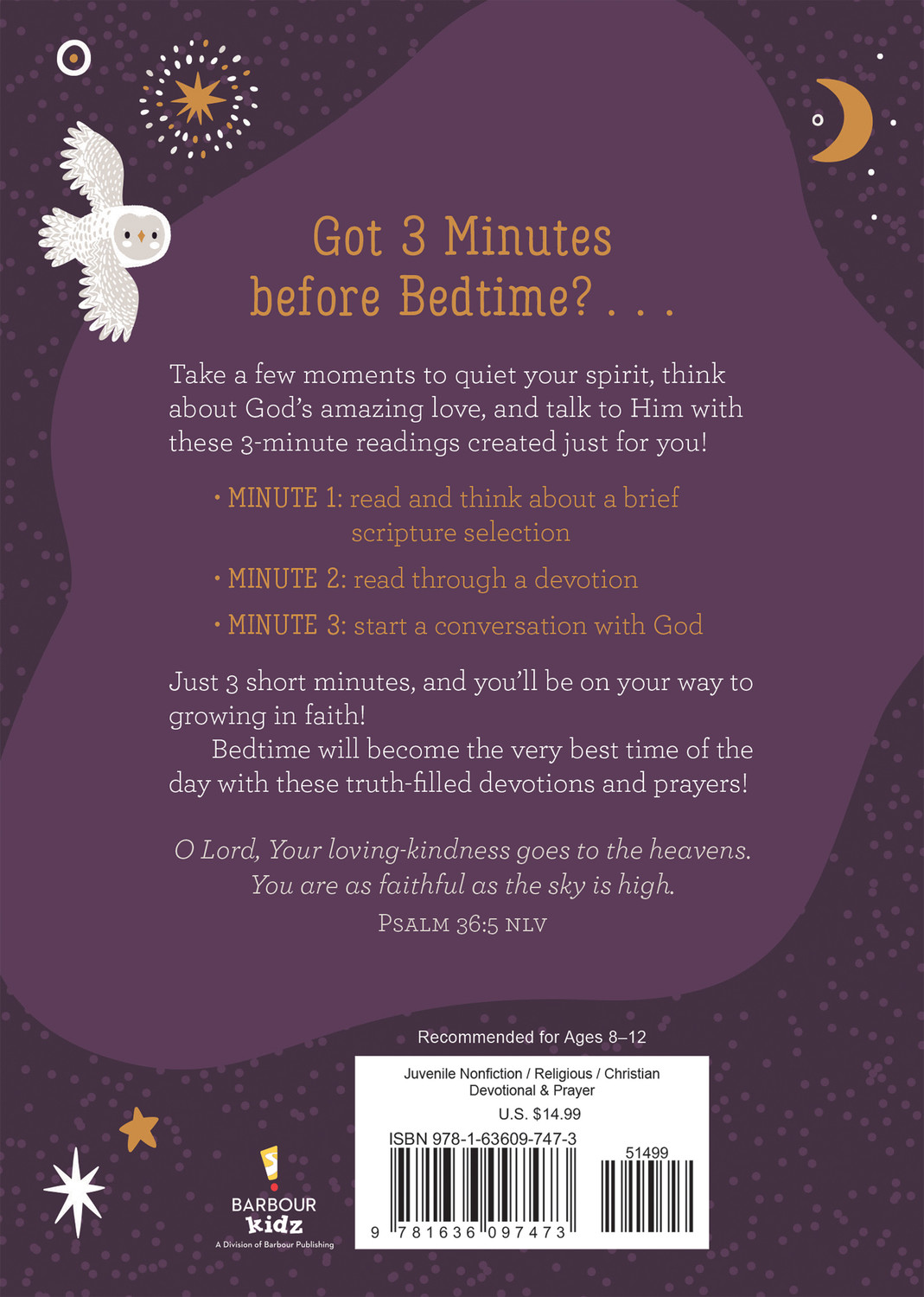 365 Bedtime Devotions for PreTeen Girls