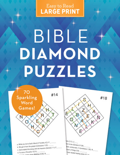Bible Diamond Puzzles Large Print Bible Diamond Puzzles Large Print