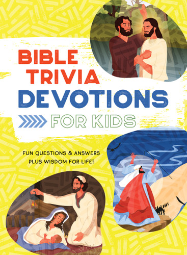 Bible Trivia Devotions for Kids front cover image