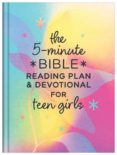 The 5-Minute Bible Reading Plan and Devotional for Teen Girls front cover image