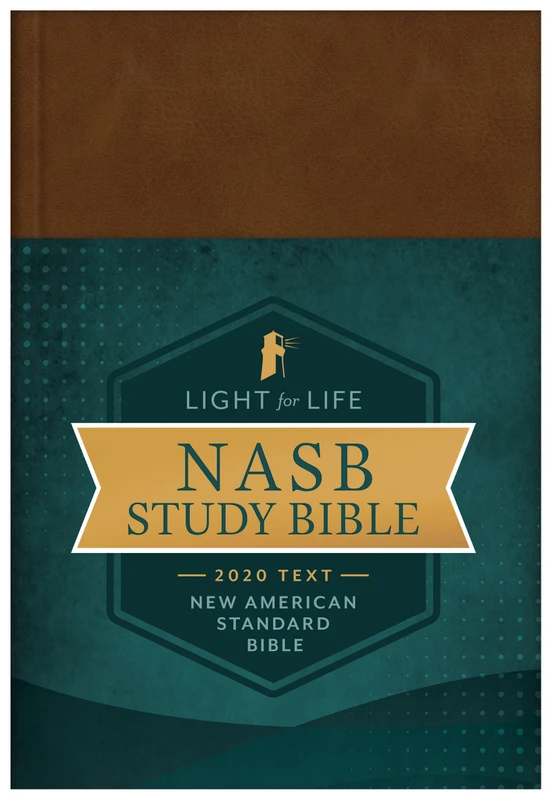 The Light for Life NASB Study Bible [Golden Caramel] - SLIGHTLY IMPERFECT