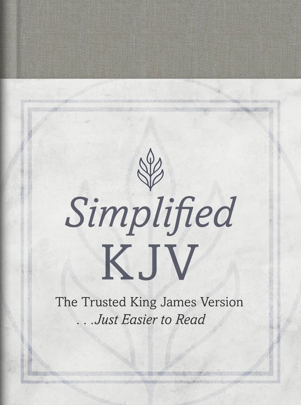 The Simplified KJV [Pewter Branch] - SLIGHTLY IMPERFECT