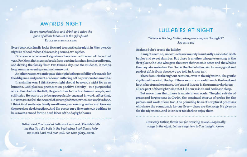 Bedtime Devotions for Peaceful Sleep