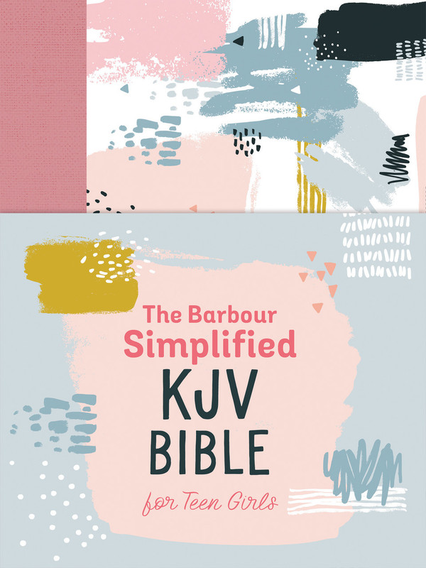 The Barbour SKJV Bible (teen girls) - SLIGHTLY IMPERFECT