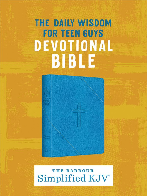 The SKJV Devotional Bible: Daily Wisdom for Teen Guys front cover image