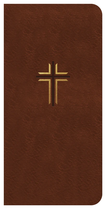 The KJV Compact Bible [Mahogany Cross] front cover image
