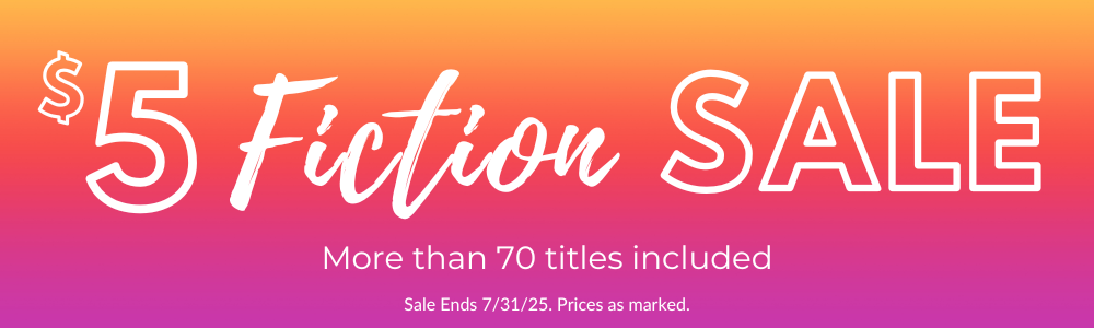 Shop our $5 Fiction Sale