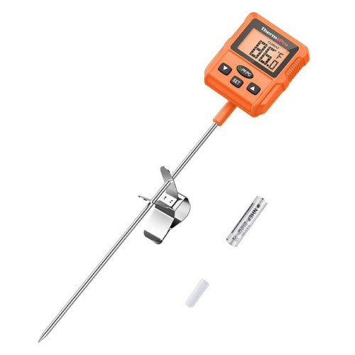 Digital Candy & Frying Thermometer with Pot Clip, Food Meat Thermometer