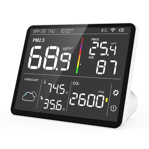 Temtop M100 8-in-1 Air Quality Monitor Meter WIFI