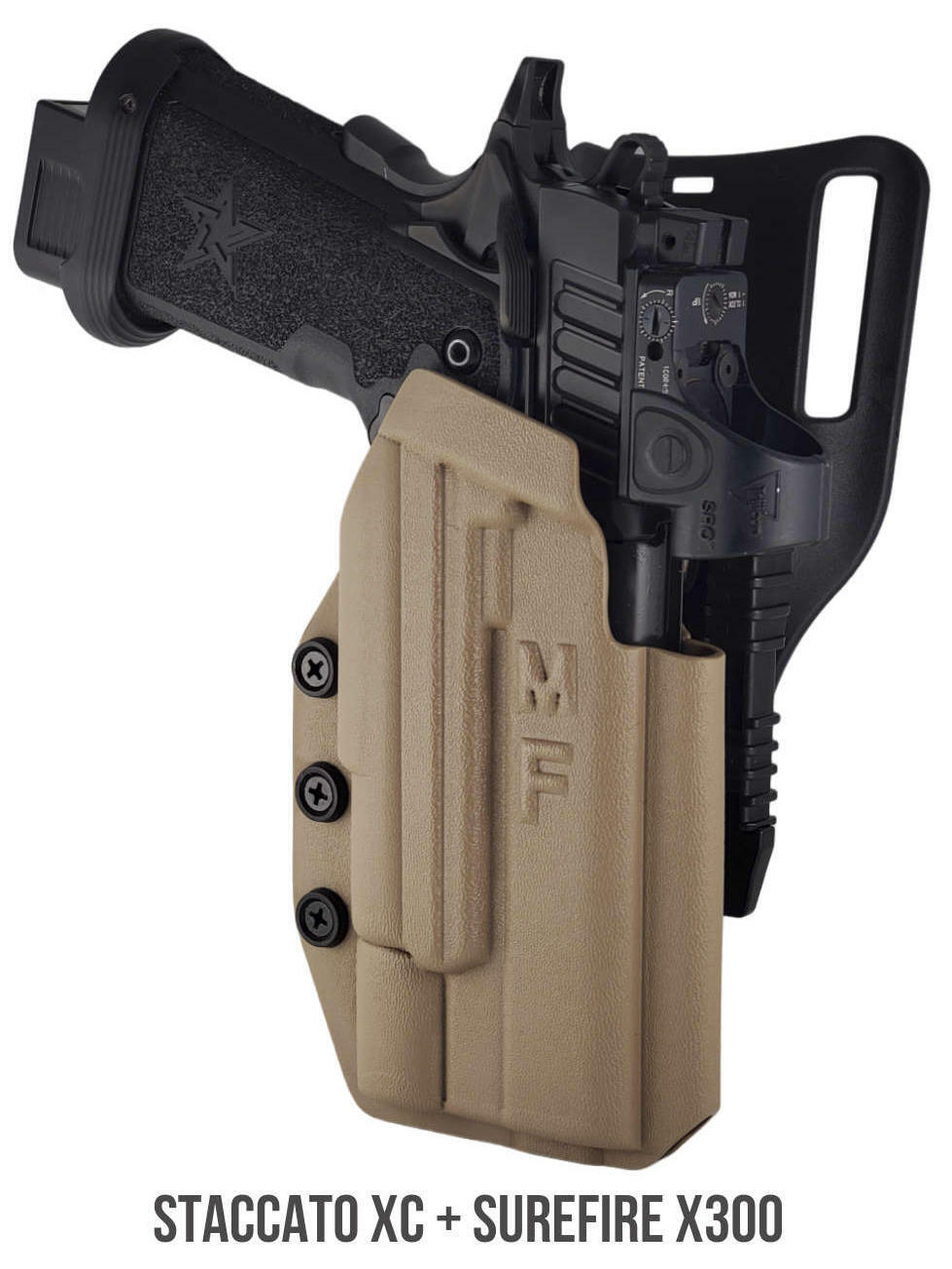 Staccato XC + Surefire X300 Holster