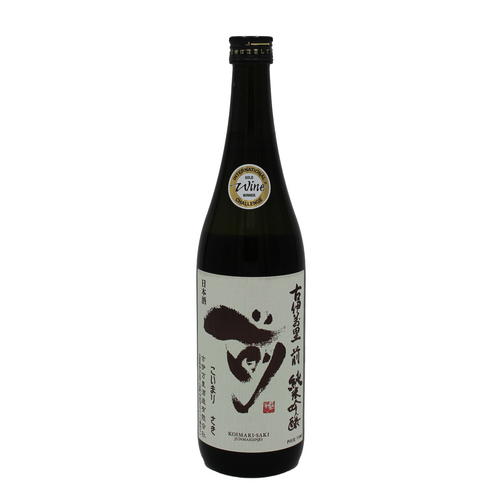 Koimari Saki Junmai Ginjo Yamadanishki, 720ml. Japanese sake. Rice wine.