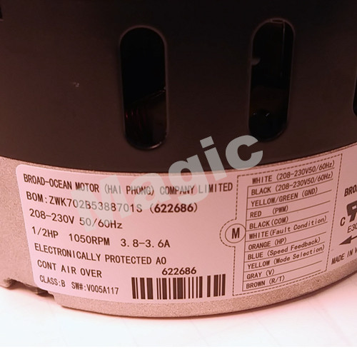 E7 Blower Motor - 622686