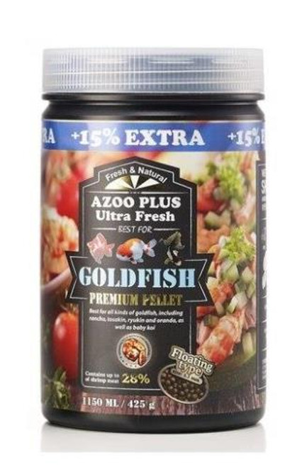 AZOO Ultra Fresh Goldfish Premium Pellet 1150mL