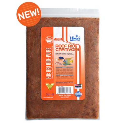 Hikari Reef Riot Carnivore Flat Pack 226g Hikari Reef Riot Carnivore Flat Pack 226g