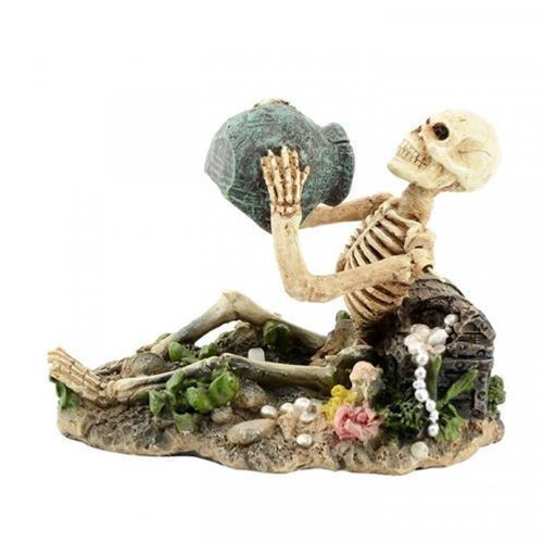 Bioscape Bubbler - Skeleton with Jug