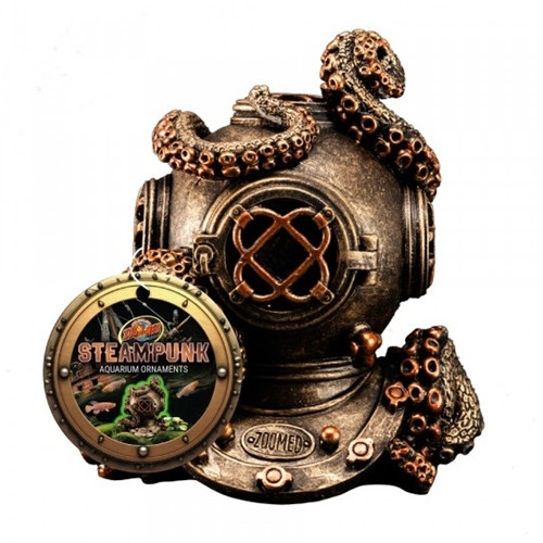 Zoo Med Steampunk Ornament Helmet Octopus 8.5cm