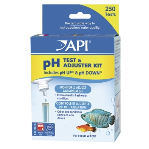 API Deluxe pH Test Kit with liquid adjusters