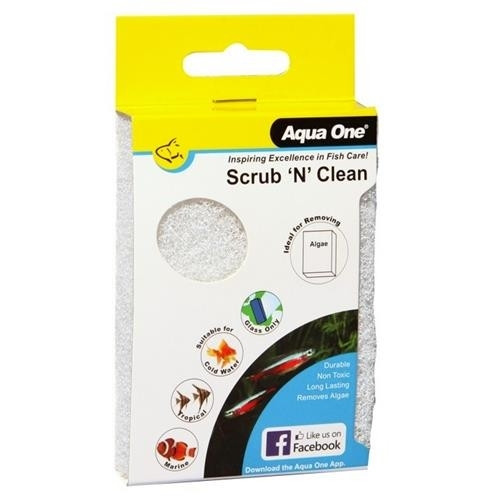 Aqua One Scrub N Clean Algae Pad Heavy Duty