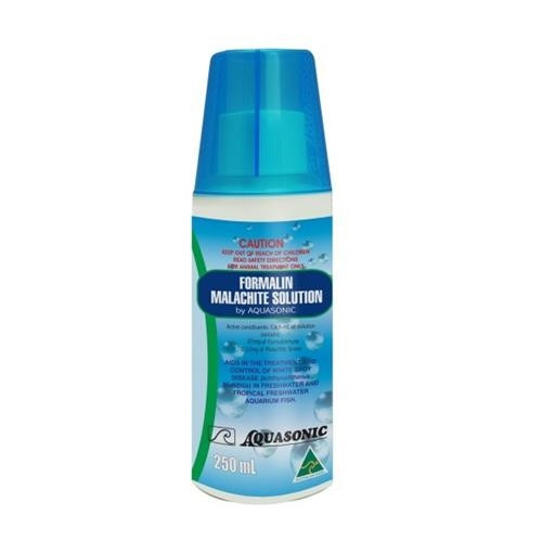 Aquasonic Formalin Malachite Solution