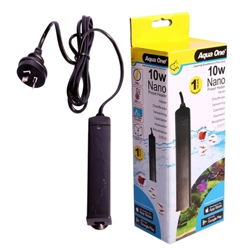 Aqua One Nano Plastic Preset 10W Heater