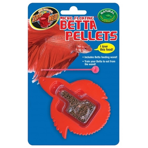 Zoo Med Betta Micro Floating Pellets carded 4.3g Zoo Med Betta Micro Floating Pellets carded 4.3g