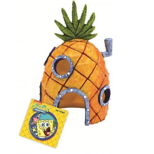 Penn Plax SpongeBob Squarepants "Pineapple" Home Resin Replica