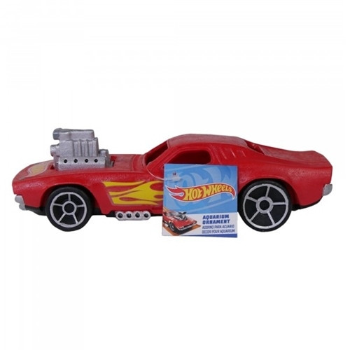 Penn Plax Hot Wheels Rodger Dodger Red Large Aerating Ornament