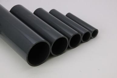 Grey DIN UPVC Pipe Per Metre