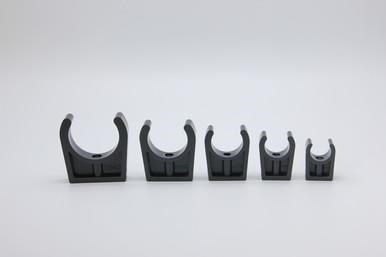Grey DIN Pipe Clip