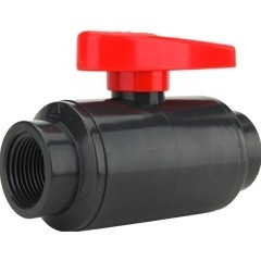 Grey Threaded BSPT DIN Ball Valve