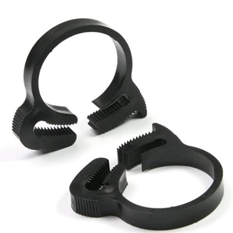 Black Nylon Hose Clamps