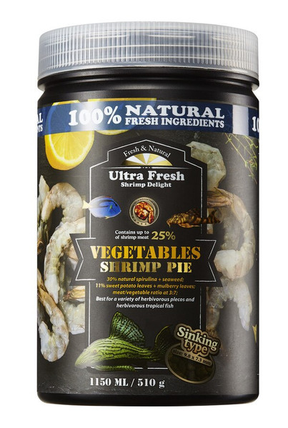 AZOO Ultra Fresh Vegetables Shrimp Pie 1150mL