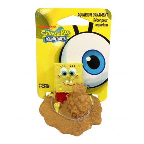 SpongeBob Squarepants with Pineapple Home Sand Castle (6.35x3.81cm)