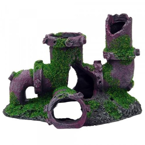 Bioscape Moss Water Pipes Large 19 x 13cm