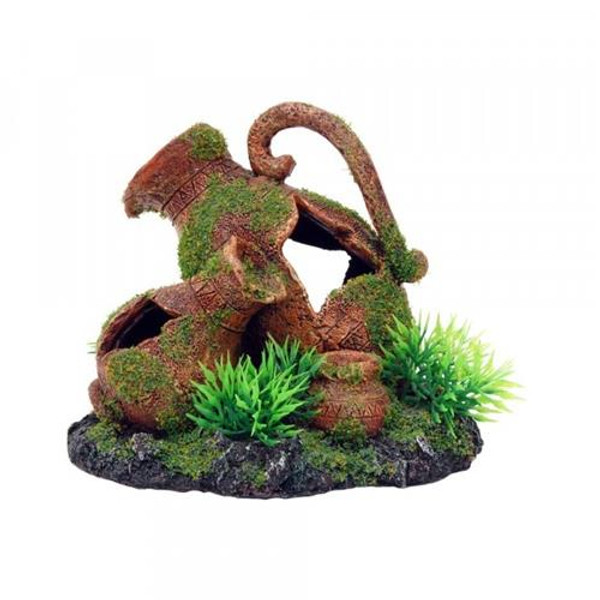 Bioscape Moss Greek Urns 14 x 10cm