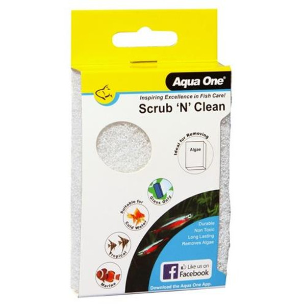 Aqua One Scrub N Clean Algae Pad Heavy Duty