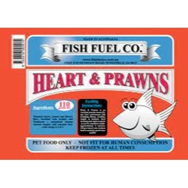 Fish Fuel Co Heart & Prawn 110g