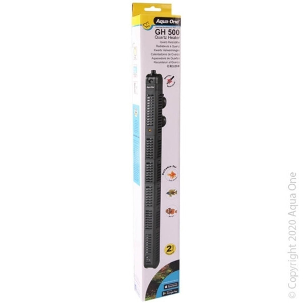 Aqua One GH Quartz Glass Heater With Cover Aqua One GH Quartz Glass Heater With Cover
