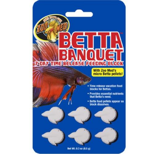 Zoo Med Betta Banquet Block (6 Blocks Per Card) Zoo Med Betta Banquet Block (6 Blocks Per Card)