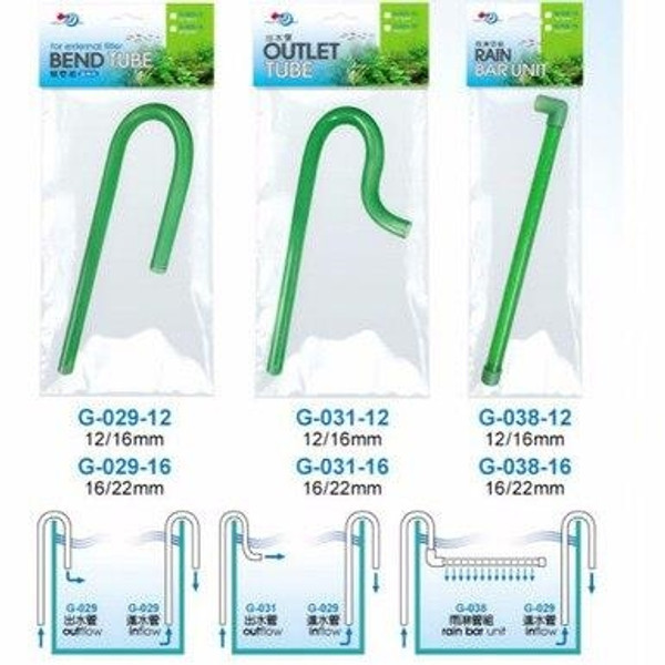 UP Outlet Tube 12/16mm