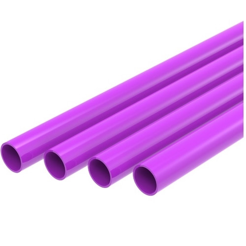Purple DIN UPVC Pipe Per Metre