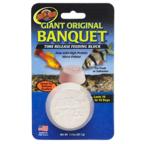 Zoo Med - Original Banquet Feeding Block Giant (1) 14 Days