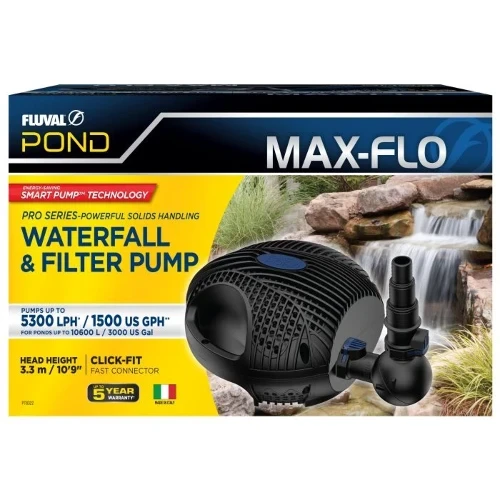 Fluval Pond Max Flo Power Pump 9000 Lift to 3.7 Mtrs