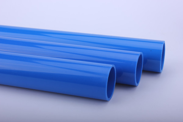 Blue DIN UPVC Pipe Per Metre