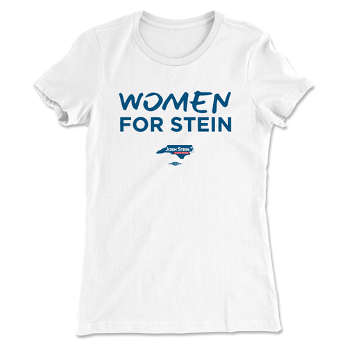 Women For Stein (Women's White Tee)