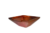 26" Square Copper Bowl Bundle w/Black Liner
