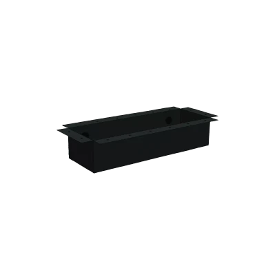 6' X 2' FLEX HARDSCAPE BASIN - BLACK