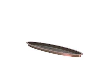 Copper Finish Splash Ring for 24" Spillways