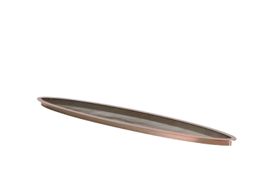 Copper Finish Splash Ring for 36" Spillways