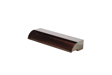 24" Copper Finish Spillway Bundle w/Black Liner